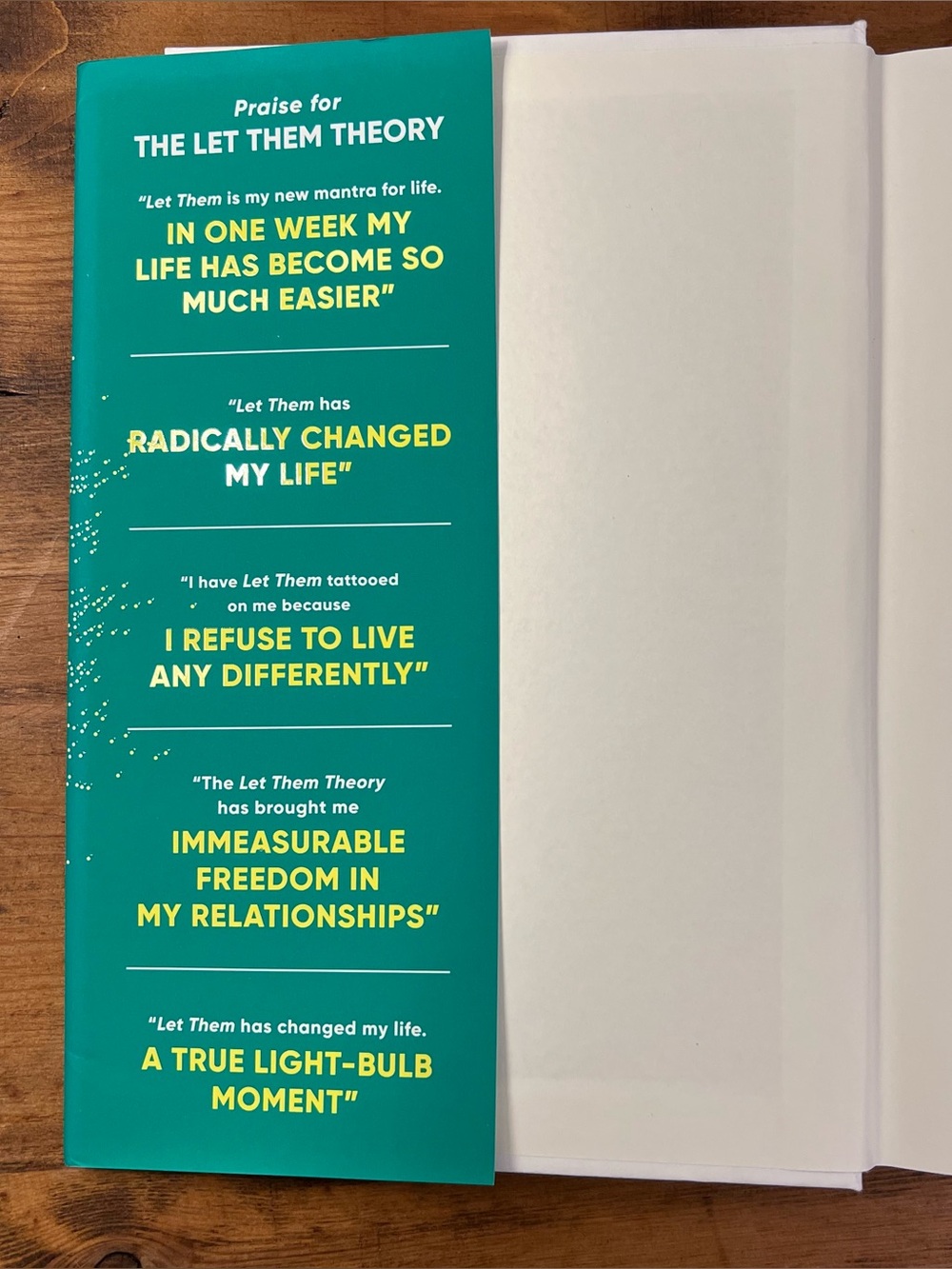 The Let Them Theory by Mel Robbins, Hardcover - Picture 3 of 6